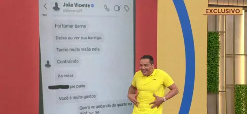   					Gracyanne e João Vicente têm conversa picante vazada: 'Muito tesão'  				  				