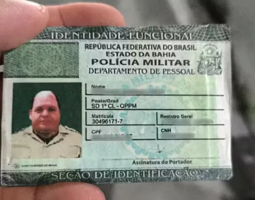
					Homem é preso após fingir ser PM e usar 'carteirinha' falsa na Bahia
				
				