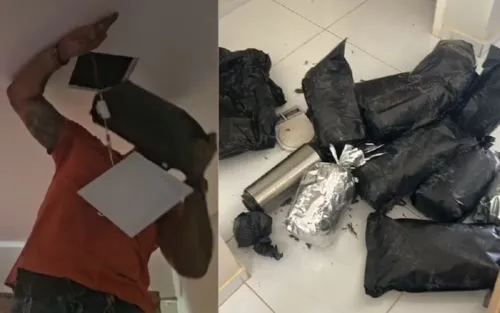 
					Homem é preso após maconha ser encontrada em forro de casa da Bahia
				
				