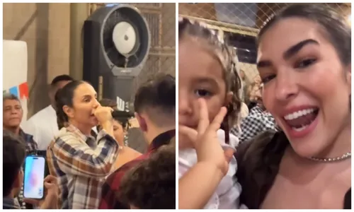 
				
					Ivete Sangalo canta em festa na escola de Liz Improta; VÍDEO
				
				