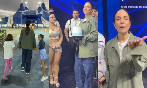 
				
					Ivete Sangalo é pega de surpresa com festa em circo; veja vídeo
				
				