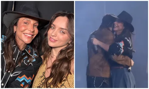 
				
					Ivete Sangalo 'invade' show de Nattan e abençoa Rafa: 'Madrinha'
				
				