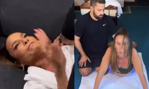 
				
					Ivete Sangalo mostra momento de dor antes de show e faz desabafo
				
				