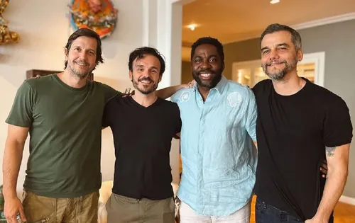
					Lázaro Ramos reúne Wagner Moura e Vladimir Brichta e revela desejo
				
				