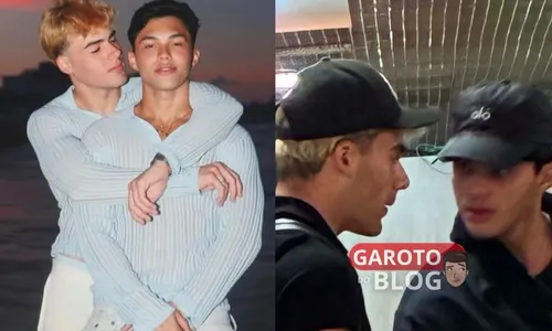 
					Luan Alencar e Caio Cerqueira são vistos juntos após término polêmico
				
				