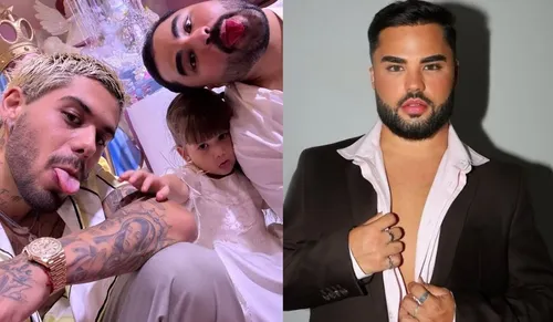
				
					Lucas Guedes e Zé Felipe parecem juntos após rumores de briga
				
				