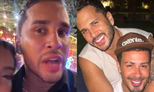 
					Lucas Guimarães ignora sofrimento de Carlinhos Maia: 'Tá até bebendo'
				
				