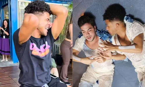 
					Lucas Leto dança 'batedeira' e Álvaro dá cantada: 'Roupa atrapalhou'
				
				