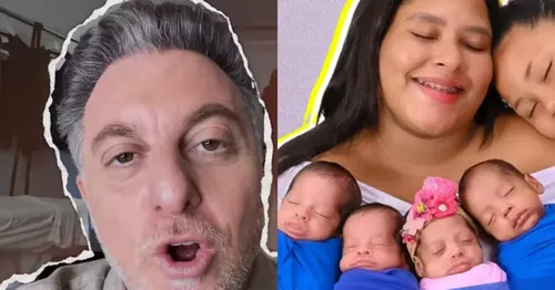 
					Luciano Huck faz surpresa para mãe de quadrigêmeos no Bahia Meio Dia
				
				
