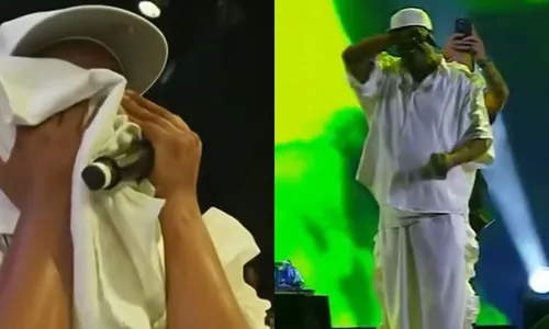 
					Márcio Victor cai no choro ao ser ovacionado no Rock The Mountain
				
				