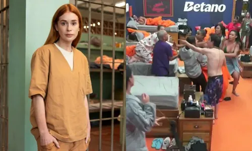 
					Marina Ruy Barbosa compara A Fazenda com Tremembé e web reage: 'Baixa'
				
				