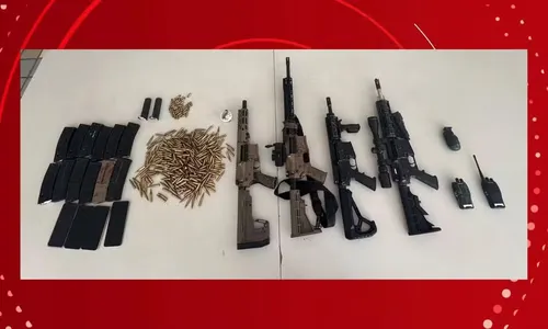 
					O que se sabe sobre arsenal de fuzis encontrado em sítio de Camaçari
				
				