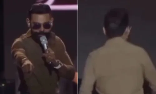 
					Pablo se irrita com agressão de fã e dá ultimato: 'Ele sai ou eu saio'
				
				