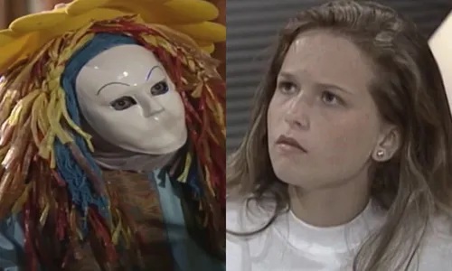 
				
					Pai de Bia em A Viagem? Descubra quem é o palhaço mascarado da novela
				
				