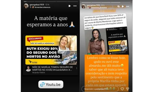 
					Pai de Henrique Bahia expõe mãe de Marília por seguro de vida desigual
				
				