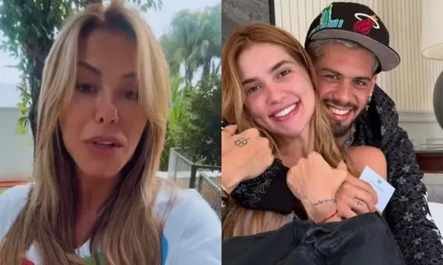 
				
					Poliana Rocha se irrita e rebate ataques após Zé Felipe ficar solteiro
				
				
