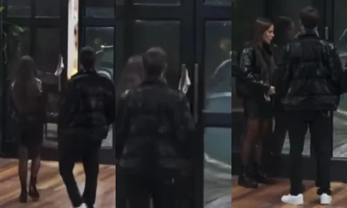 
					'Power Couple': participante expõe peça íntima de Nat na porta da sede
				
				