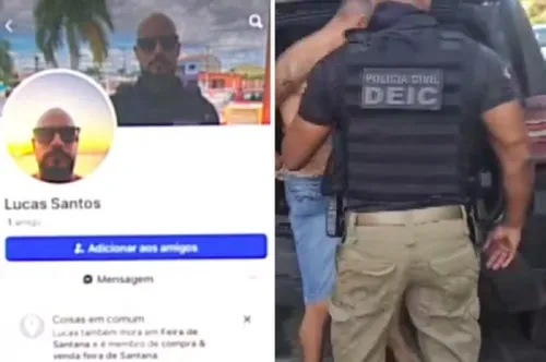 
				
					Preso suspeito de se passar por delegado para aplicar golpes na Bahia
				
				