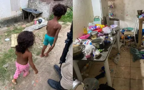 
					Quatro crianças são resgatadas em condições insalubres em Camaçari
				
				