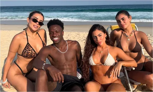 
					Quem são as modelos apontadas como affairs de Vini Jr em foto na praia
				
				