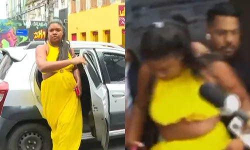 
					Raquel Brito passa vexame com roupa rasgada ao deixar delegacia
				
				