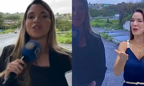   					Repórter da Record Bahia entra em trabalho de parto ao vivo; VÍDEO  				  				