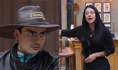 
					Resumo A Fazenda: Rayane ameaça, Carol se revolta e Tamires bate-boca
				
				