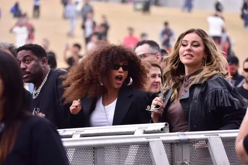 
					Rivais em 'Vale Tudo', Taís Araujo e Paolla Oliveira curtem o The Town
				
				