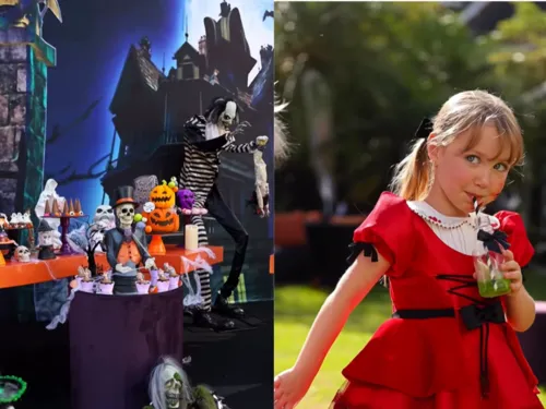 
					Roberto Justus e Ana Paula Siebert dão festa 'assustadora' para filha
				
				