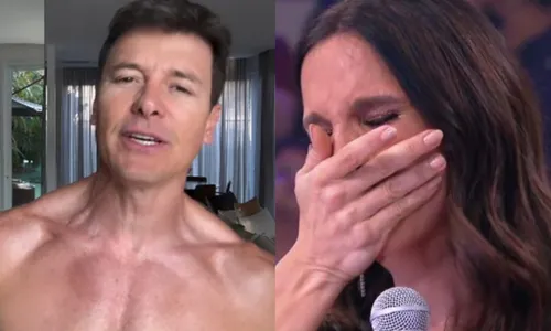   					Rodrigo Faro surge dançando de cueca e Ivete Sangalo reage  				  				