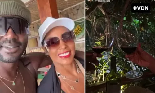 
					Rosiane Pinheiro vive romance com ator Jonathan Azevedo; veja detalhes
				
				