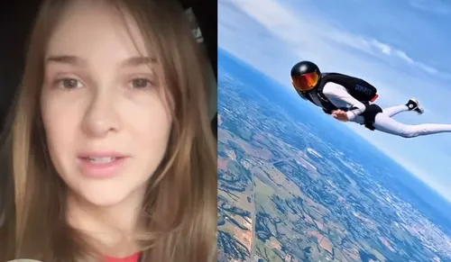 
					Sammy passa por susto após salto de paraquedas e aguarda cirurgia
				
				
