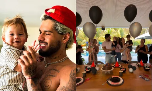 
					Sem Virginia, Zé Felipe comemora aniversário de filho caçula; VÍDEO
				
				