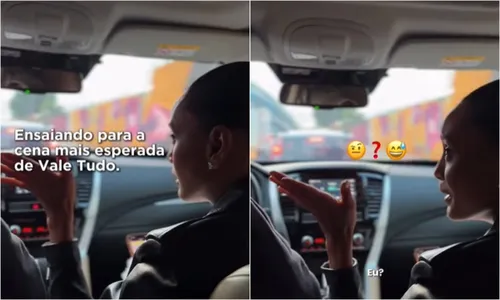 
					Taís Araújo mostra bastidor de cena de embate com Fátima em Vale Tudo
				
				