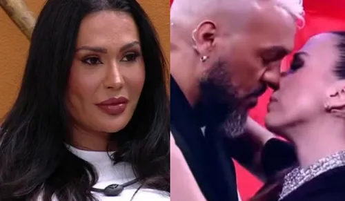   					Tata Werneck beija Belo e debocha de Gracyanne Barbosa; VÍDEO  				  				