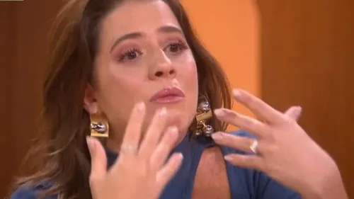 
					Tati Machado chora ao revelar desejo de ter filho: 'Não abri mão'
				
				