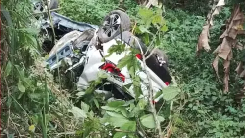   				  					Técnica de enfermagem morre após carro cair em mata na Bahia  				  				
