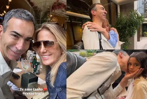 
					Tici Pinheiro faz surpresa para César Tralli em dia de estreia no 'JN'
				
				