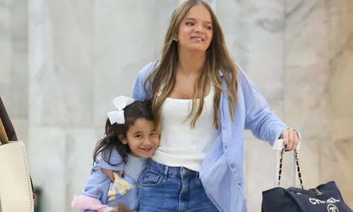 
					Ticiane Pinheiro e filha mudam de cidade em noite especial para Tralli
				
				