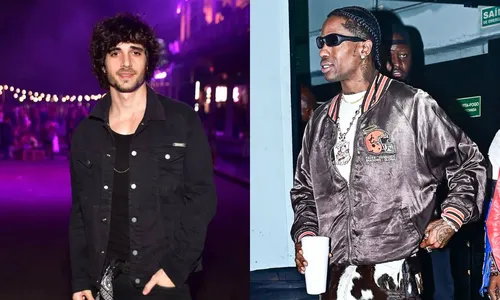 
					Travis Scott expulsa Fiuk de área VIP e carro dele atinge famosos
				
				