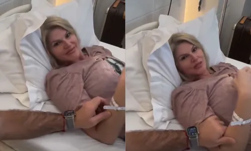 
					Val Marchiori é hospitalizada e desabafa em meio a luta contra câncer
				
				