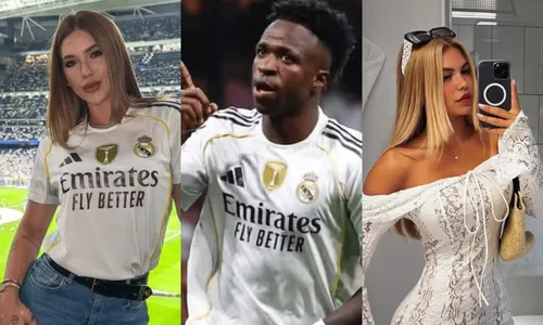 
					Vini Jr manda beijo em gol e faz dedicatória após crise com Virginia
				
				