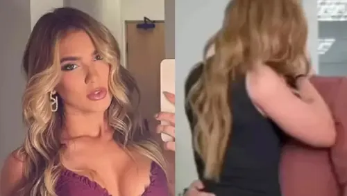 
					Virginia é detonada após beijar influencer nos bastidores do SBT; veja
				
				