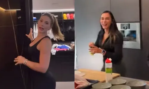 
					Virginia surge com Tainá Militão em mansão de Vini Jr; VÍDEO
				
				