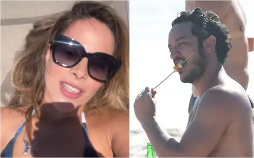 
					Wanessa Camargo e elenco do 'Dança dos Famosos' curtem dia de praia
				
				