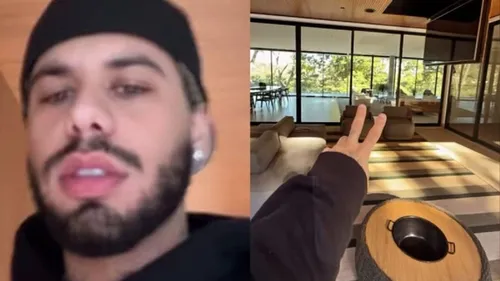 
				
					Zé Felipe mostra nova mansão milionária em Goiânia; veja vídeo
				
				