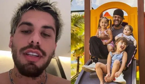 
				
					Zé Felipe toma atitude com filhos com Virginia em meio a processo
				
				
