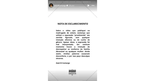 
					Zezé di Camargo perde contrato astronômico e se humilha para o SBT
				
				