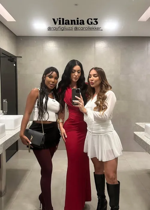 
					A Fazenda: Carol, Martina e Rayane brincam com rivalidade em foto rara
				
				