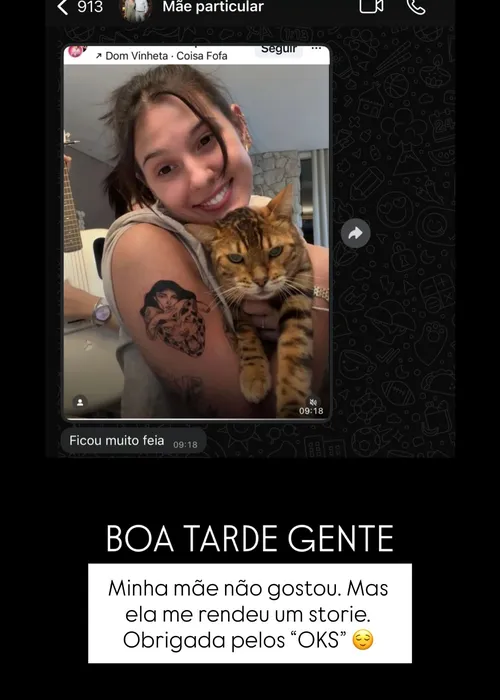 
					Ana Castela rebate críticas após vídeo sem maquiagem: 'Acabada'
				
				